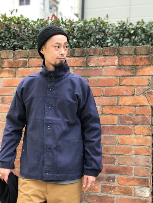 fulton LIVINGSTON Over JKT / washed navy