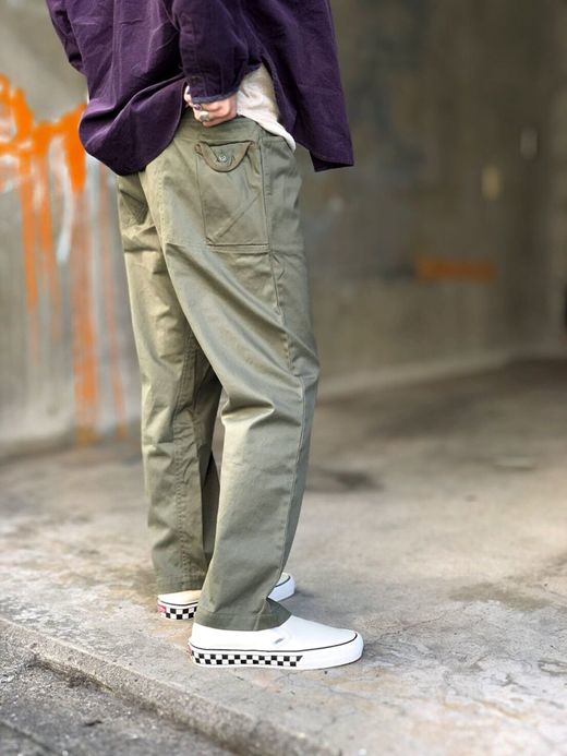 remilla R8-3423 / ペイントカーゴパンツ / KHK
