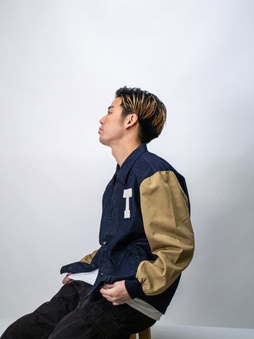 THE UNION TBO00032 / STUDIUM DENIM JACKET / BEIGE