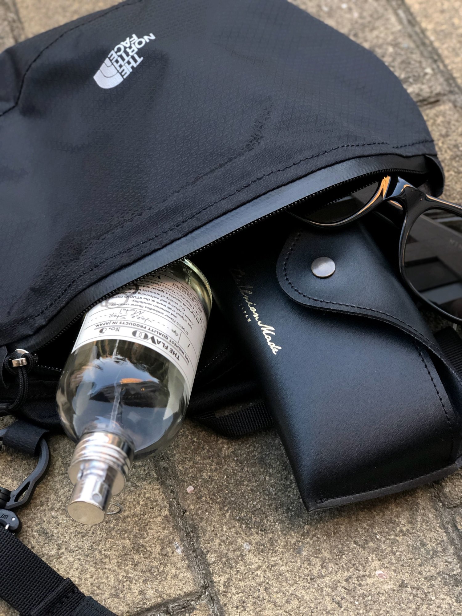 THE NORTH FACE NM91654 / WP SHOULDER POCKET / ブラック | FLATBUSH