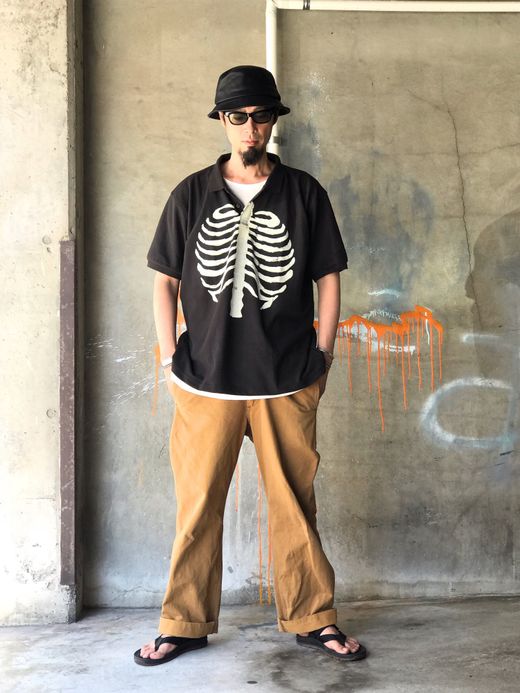VOO VOO-1002 / RIB POLO / BLACK