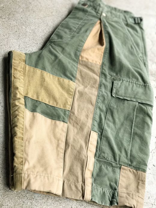 ANACHRONORM NM-MIL06-RE / ReSHAPE SHORTS / KHAKI