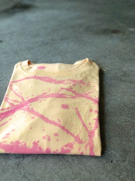 VOO Good Dyed Tee / yellow