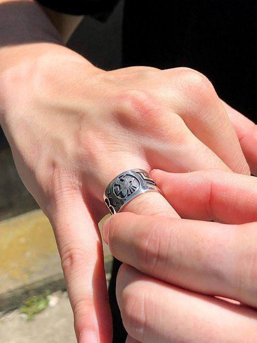 Indian Jewelry LUCION KOINVA SILVER RING