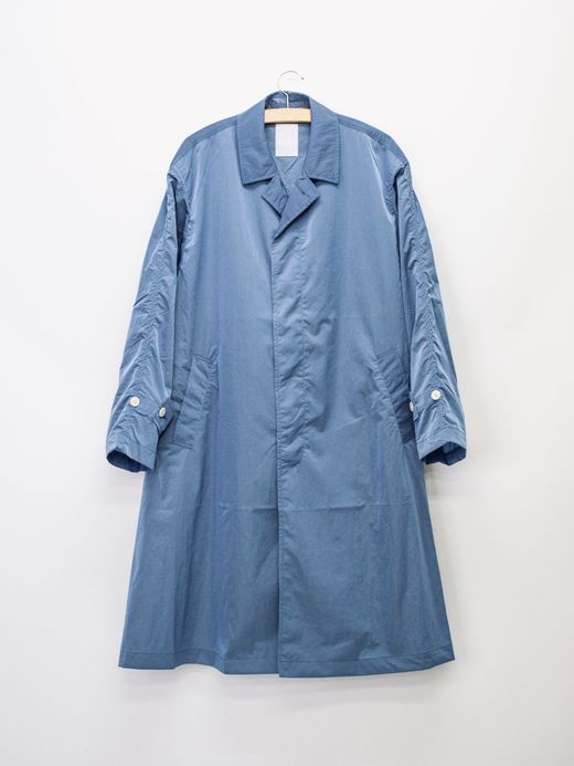 S.F.C SFCFW21J03 / SFC SOUTIEN COLLAR COAT / SAX BLUE