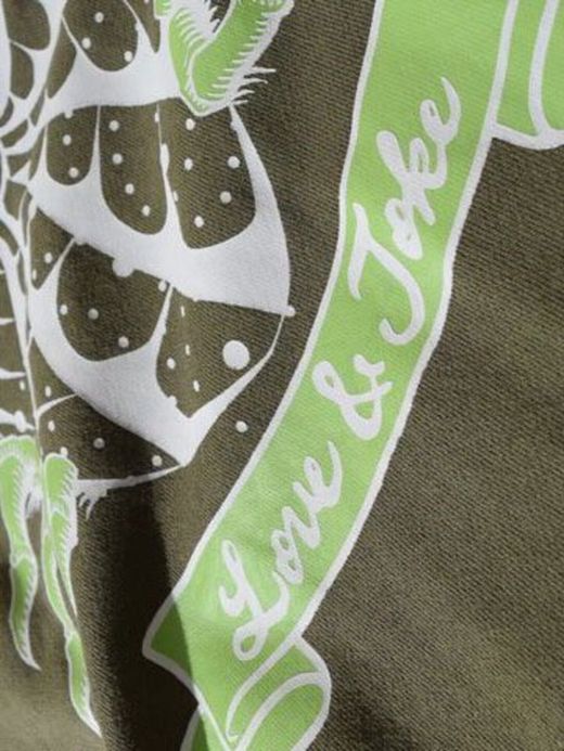 ALDIES A1403920 / LUCKY WIDE SWEAT / OLIVE