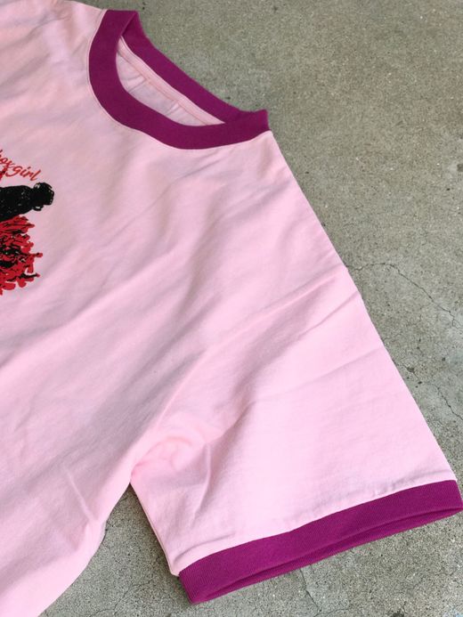 TENBOX TENBOX GIRL TEE / LIGHT PINK
