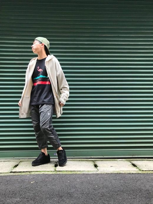 ALDIES Flamingo Long T / black