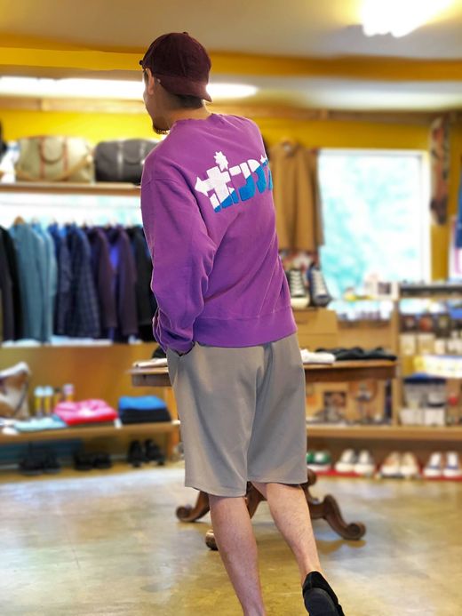 ALDIES A1403228 / JALOPY WIDE SWEAT / PURPLE