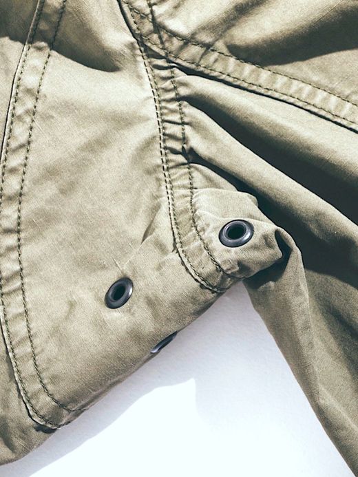 ANACHRONORM AN048-STCL / STENCIL CL FLIGHT JACKET / OLIVE