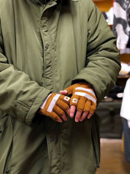 ROTOTO R5014 / REFLECTIVE SAFETY GLOVE / BROWN