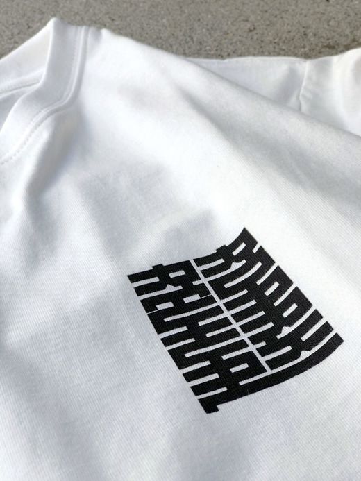 ROARK REVIVAL RLTJ504 / "H.K GALORE" L/S TEE / WHITE