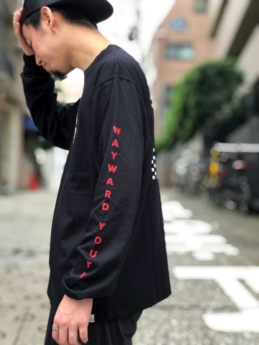 ROARK REVIVAL RLTJ553 / "WRENCHED" L/S TEE / BLACK