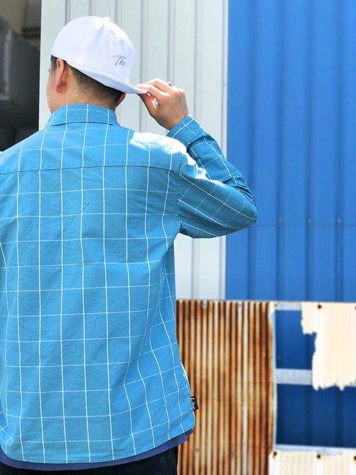 fulton YORK Shirts / sax blue