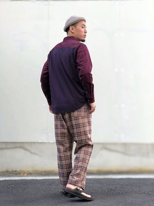 VOO VOO-878 / 零ST OX SHIRTS / WINE