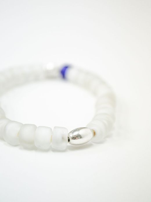 VOO VOO-URL-001 / "WHITE HEARTS" BRACELET / CLEAR MULTI 10