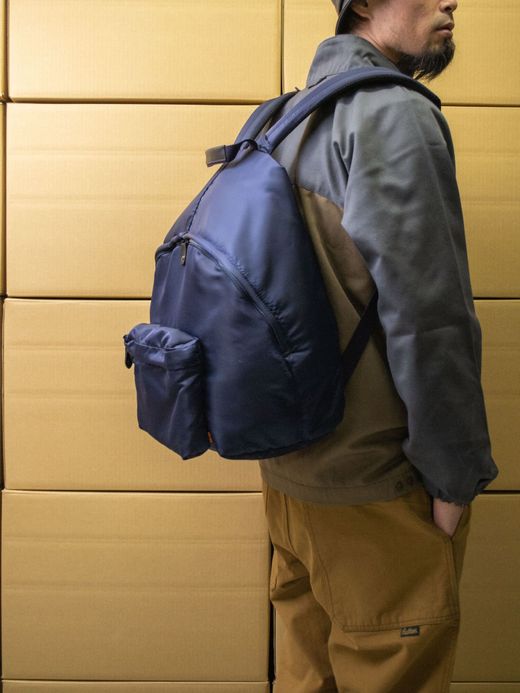 THE UNION TCB00056 / MA-1 ONIGIRI BAG / NAVY