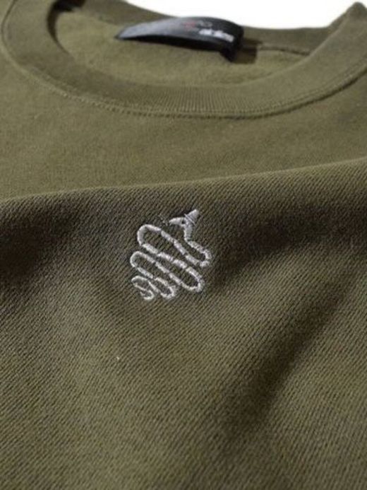 ALDIES A1403920 / LUCKY WIDE SWEAT / OLIVE
