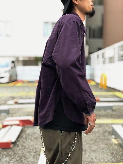ANACHRONORM AN008 / RE-SIZE SHIRTS / PURPLE