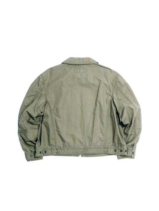 ANACHRONORM AN048-STCL / STENCIL CL FLIGHT JACKET / OLIVE