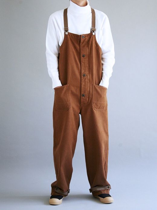 ANACHRONORM AN036 / DECK OVER PANTS / BROWN