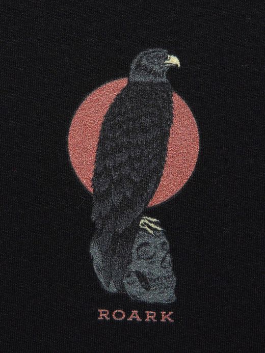 ROARK REVIVAL RLTJ673 / "TALONS FIRST" L/S TEE / BLACK