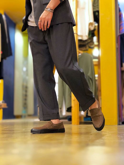 PRAS PRAS-CF04-001 / COMFY LOAFERS / BROWN/BLACK