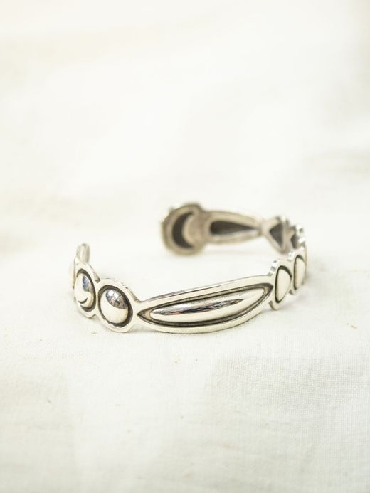 Indian Jewelry ALEX SANCHEZ SILVER BANGLE / TYPE B