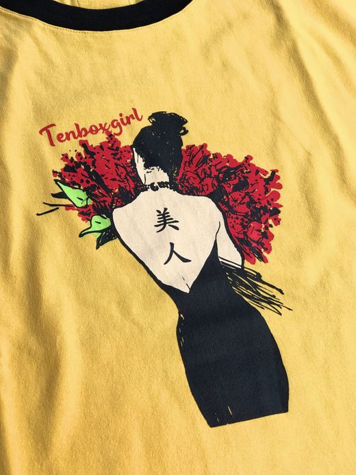 TENBOX TENBOX GIRL TEE / MUSTARD