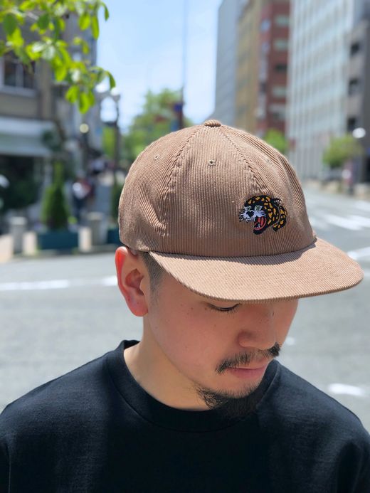 ROARK REVIVAL RH368 / "TIGER HEAD" CAP / TAN