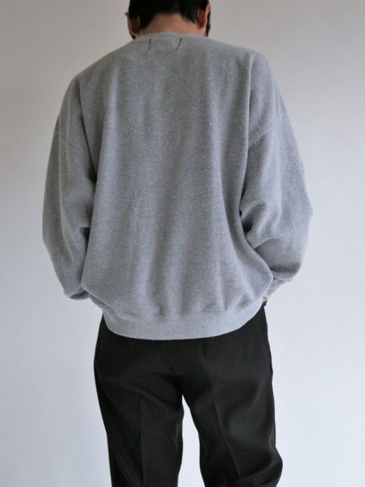 ANACHRONORM NM-SW04 / 50/50 NAPPING CREW SWEAT / GRAY