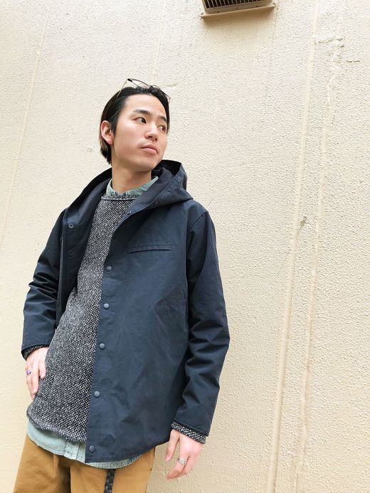 Spinner Bait ホームスパンフリースラグランクルーL/S / ブラック