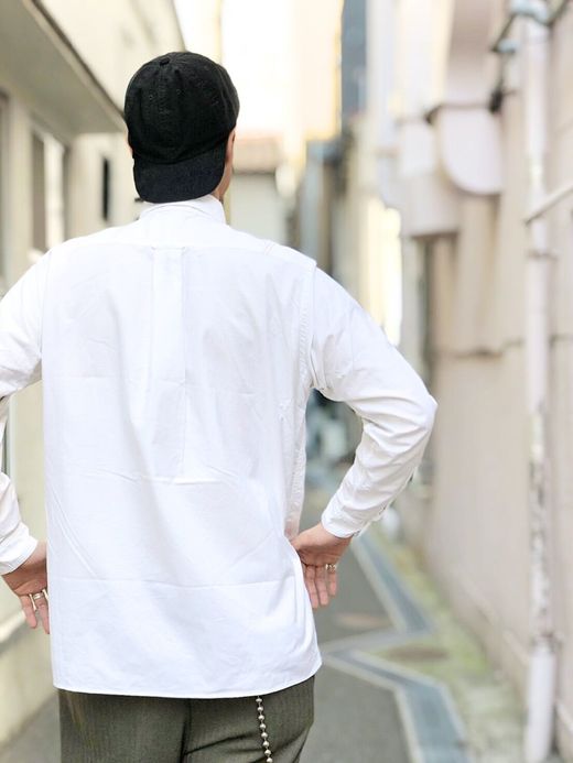 ANACHRONORM NM-SH03R / STANDARD OX B.D SHIRT / WHITE