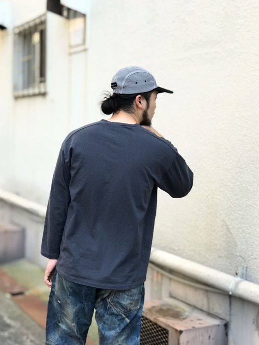 remilla R201206 / クロープVネック / CHA.BLU