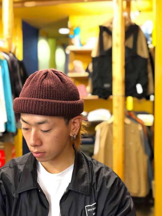 remilla R8-3431 / 畦ニット帽 / VLD.BRN