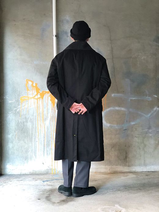 ANACHRONORM ANRN-001 / DUFFLE COAT / BLACK