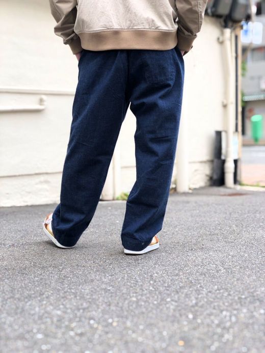 NECESSARY or UNNECESSARY 90011515 / PIN TUCK 'DENIM' / INDIGO