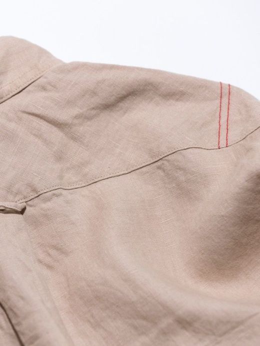 ANACHRONORM AN104 / WIDE B.D SHIRTS / Lt.BEIGE