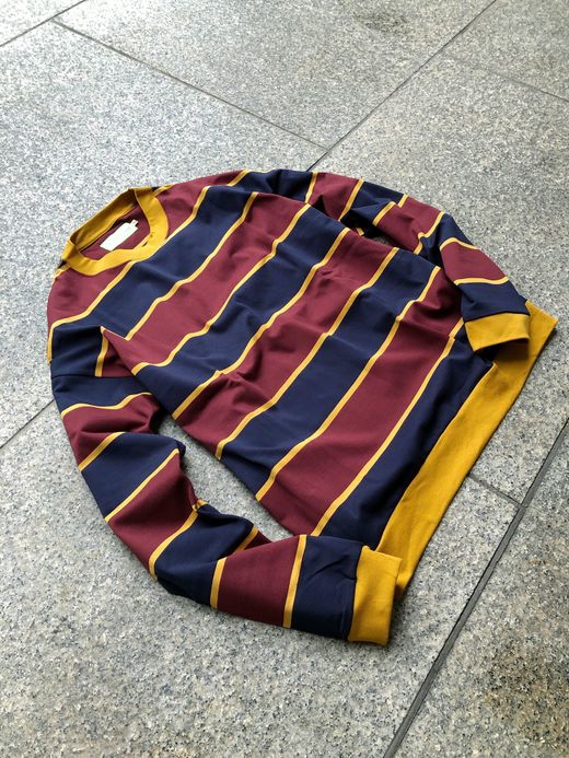 VOO VOO-916 / GOD BORDER LS / BURGUNDY