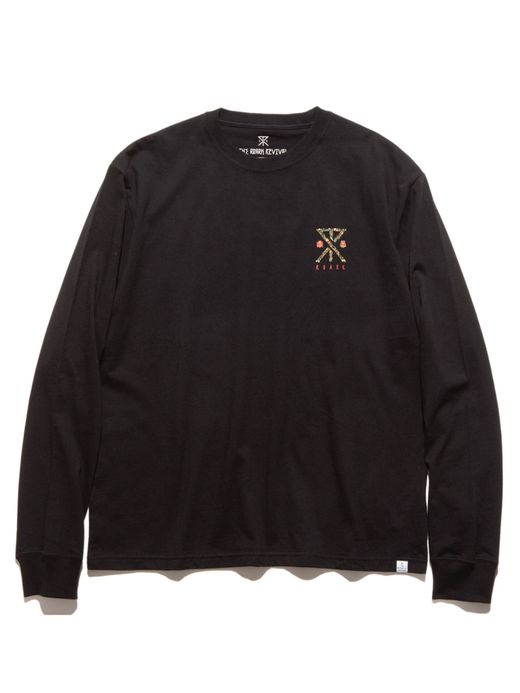 ROARK REVIVAL RLTJ603 / "JOGLO" L/S TEE / BLACK