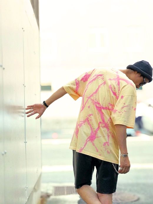 VOO Good Dyed Tee / yellow