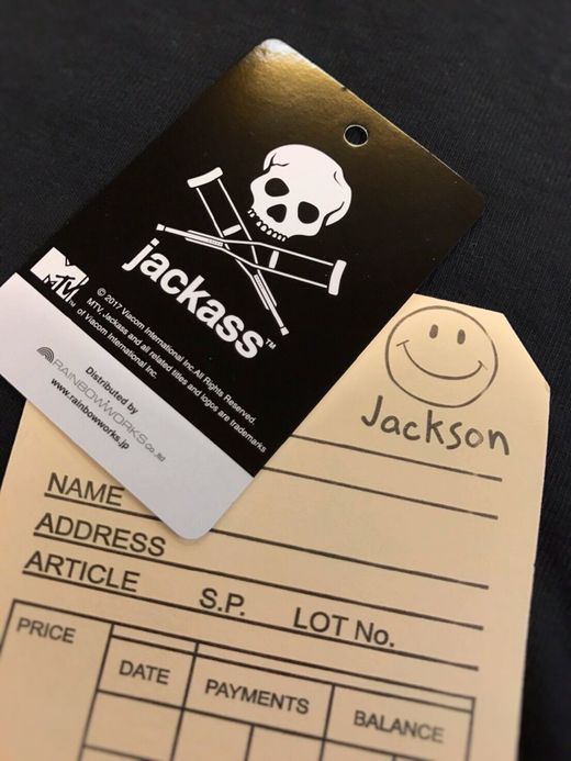  Jackass Long Sleeve Tee / black