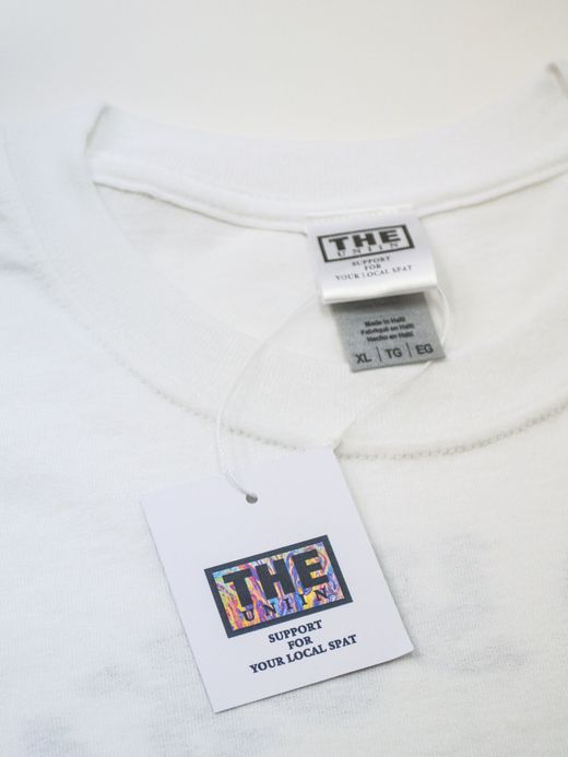 THE UNION UNIIN-011 / THE "BREAK" TEE / WHITE