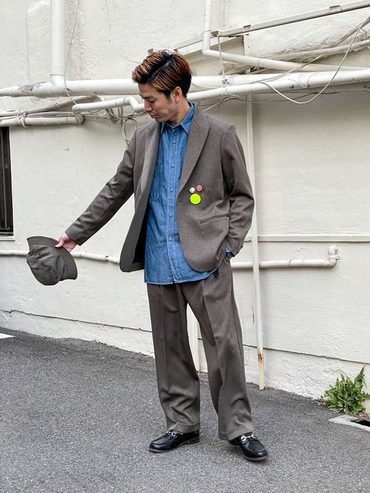 VOO VOO-SPG-075 / VOOMAL TROUSER / ASH BROWN
