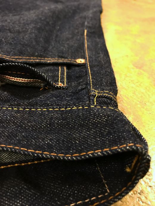 ANACHRONORM Rinsed Denim Slim Jeans / indigo