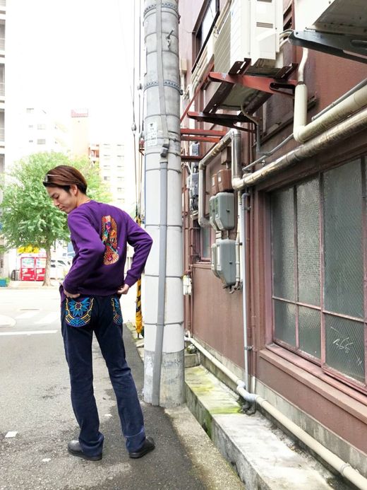 ALDIES Snakellero Sweat / purple