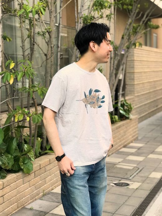 remilla R201212 / PLANTS IN WIND / WHT.MK