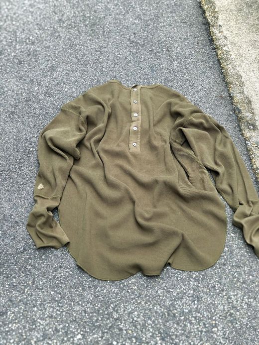 ALDIES A1901628 / BACK BUTTON BIG THERMAL / KHAKI
