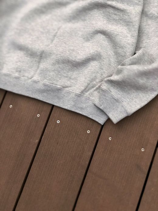 THE UNION TF00329 / "BOKUHA TANOSHII" CREW SWEAT / GRAY