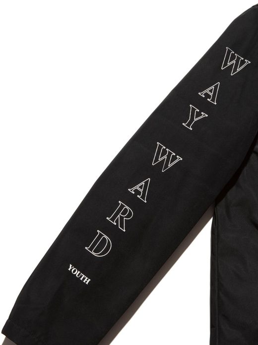 ROARK REVIVAL RJJ658 / WAYWARD YOUTH COACHES JACKET / BLACK